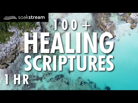 FALL ASLEEP WITH GOD’S WORD ON | 100+ Healing Scriptures With Soaking Music Bible Verses For Sleep