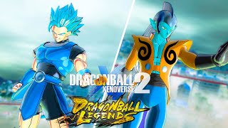Dragon Ball Xenoverse 2 SSB Shallot and Zahha