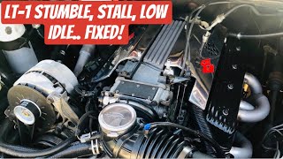 1995 Impala SS LT-1 Stumble, Stall, Low Idle.. FIXED!
