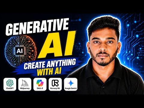 Generative AI Explained Simply | Introduction To Generative AI |Complete Beginner Guide
