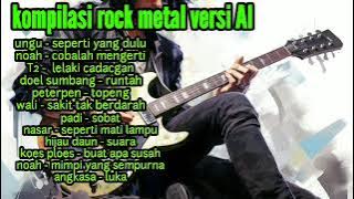 Kompilasi musik rock metal #ai #rock #cover