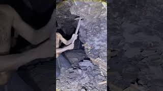 Coal mining process #Shorts #mining #stone #mountains #minecraft #miningindustry #coalmining