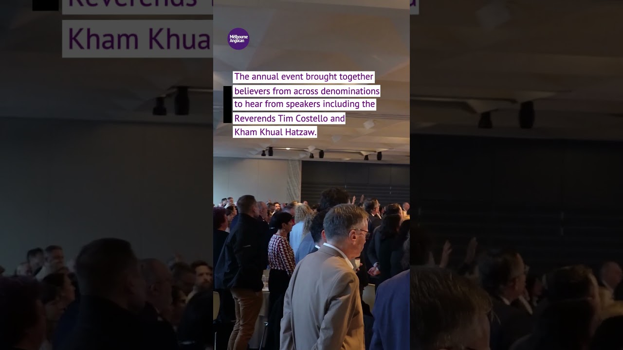 Christians lift up Myanmar at Melbourne Prayer Breakfast