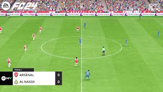 FC 24 | Arsenal vs AL Nassr - Club Friendly - Full Gameplay