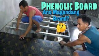 Pag Install Ng Phenolic Board na Flooring Ng 2nd Floor||Bahay ni Kuya Project Day 35.