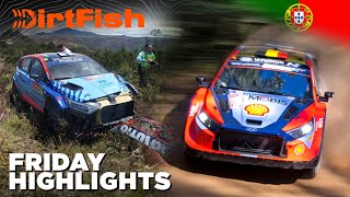 Fierce Fight For First ⚔️ Wrc Rally Portugal 2024 Friday Highlights