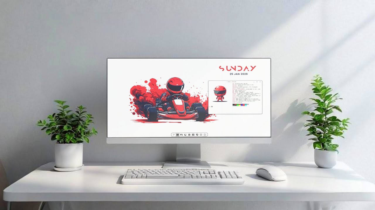 Easy KDE Plasma Customization | Crimson Kart