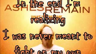 On My Own- Ashes Remain (Lyrics)