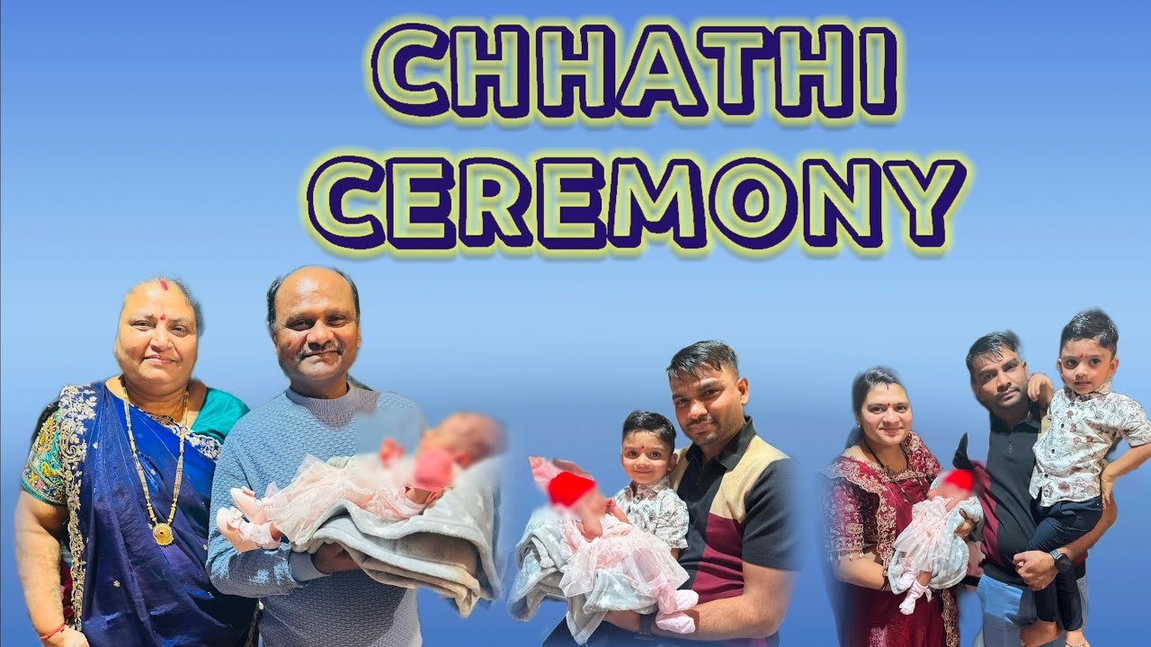 Chhathi Ceremony || Baby Girl || Ravina Piyush ||Kb Solanki vlogs Leicester 