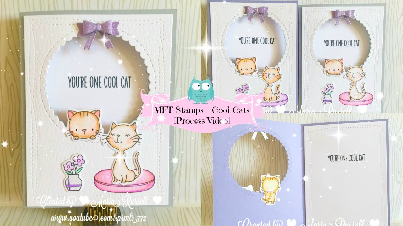 MFT Stamps Cool Cats | Process Video