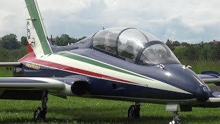 RC Aermacchi MB339 Turbine Scale Jet Model Italian Air Force in Frauenfeld Oldtimermeeting 2023