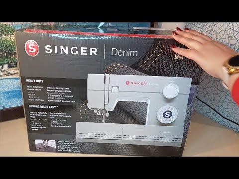 sewing machin ,unboxing Singer Denim HD6335M ,