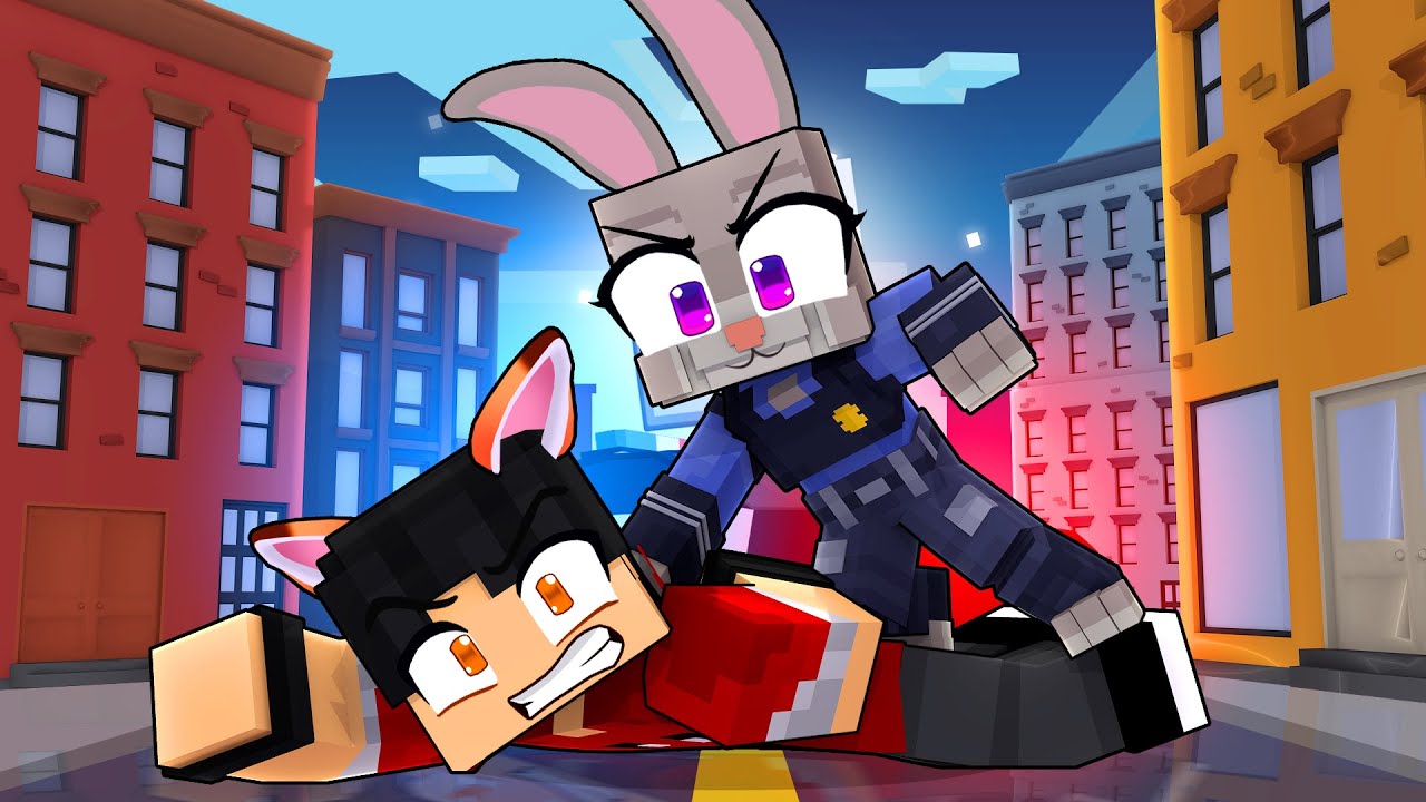 P3DRU RAPOSA foi PRESO pela COELHA no Minecraft