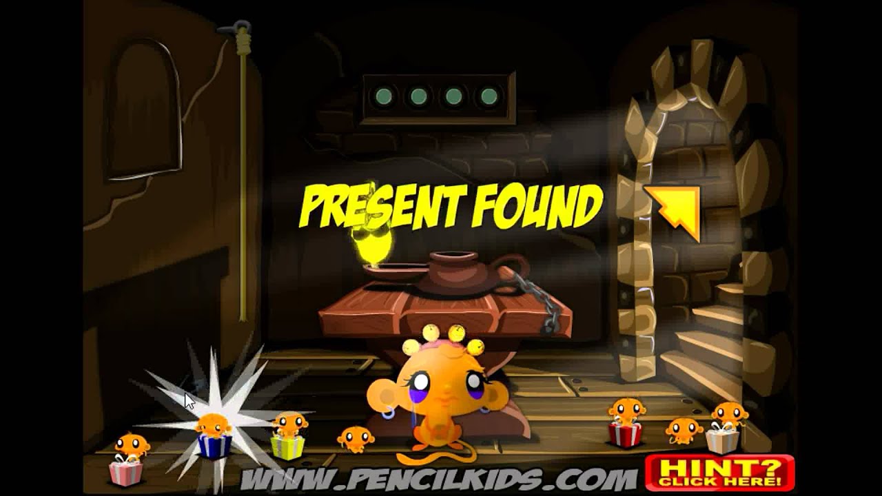 Monkey go Happy XMas Time Walkthrough YouTube