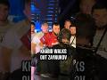 Khabib Walks Out Makkasharip Zaynukov At PFLDubai Khabib Walks Out Makkasharip Zaynukov At PFLDubai