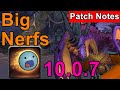 Preservation Nerfs, 10.0.7 PTR Discussion
