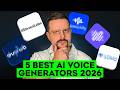 5 Best AI Voice Generators - 2025 | I Tried Them All…