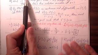AP Calc AB FRQ Review Function Tables #3