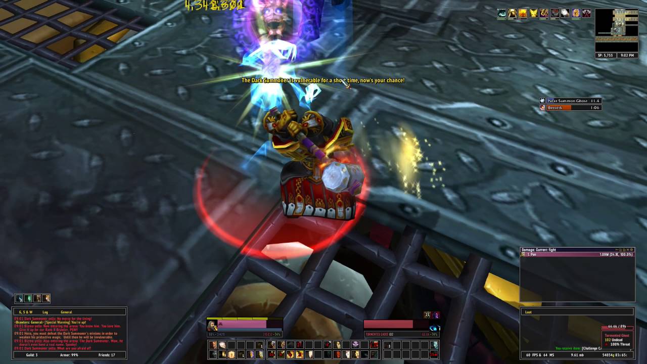 Brawler's Guild, Dark Summoner, Pen @ Eredar (Paladin)