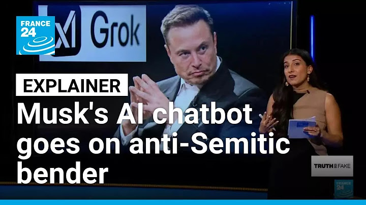 Musk's Grok chatbot praises Hitler and spews racist responses • FRANCE 24 English