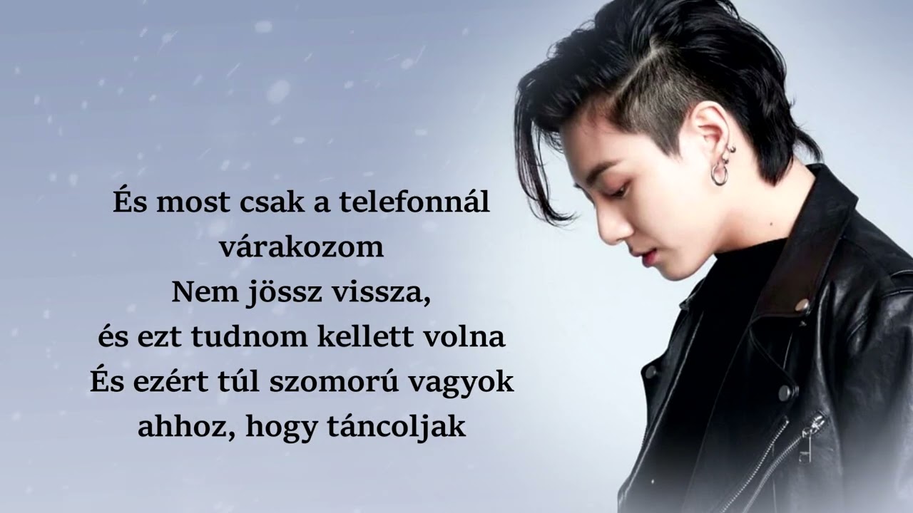 Jungkook // Too sad to dance (hungarian/magyar)