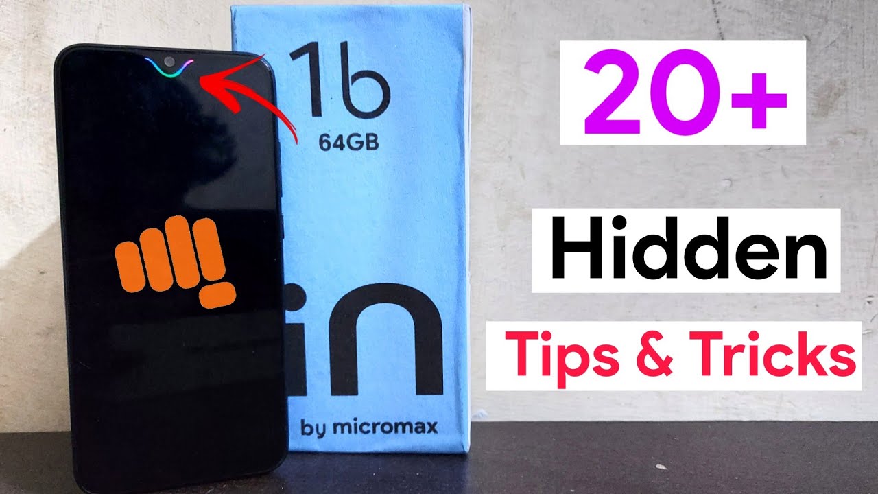Micromax In 1b Tips And Tricks | Micromax In 1b 20+ Hidden Features 💥