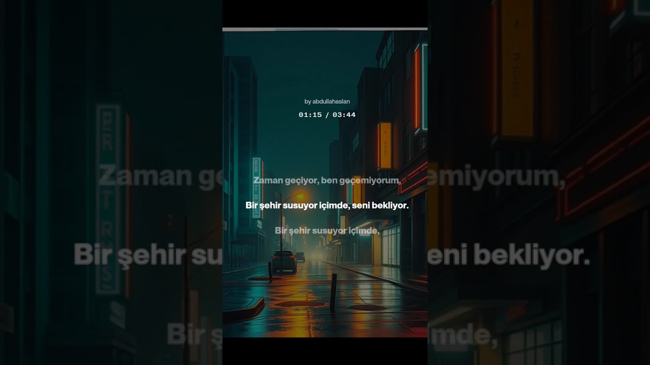 Bir Şehir Susuyor İçimde – Aslanbey Official | Modern Anadolu Rock