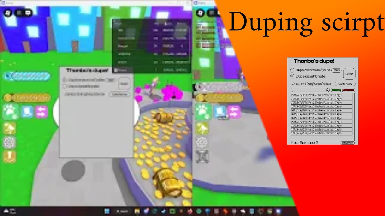 Pet simulator 1 Dupe Script | Pet simulator! - No key - YouTube