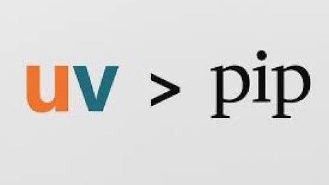 Stop Using pip? Try UV Instead!