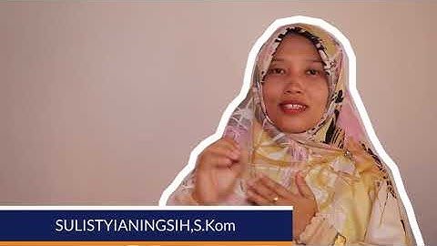 Sulistyaningsih, S.Kom - BASIS DATA #1