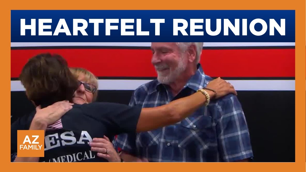 Man reunites with firefighters who rescued him from the Salt River ...