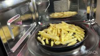 How To Make French Fries In Lg Conventional Microwave Oven Detailed Recipe In Description