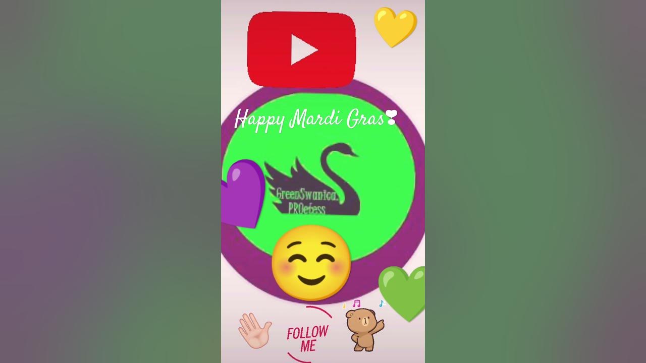 💚💛💜HAPPY MARDI GRAS❣#mardigras #music #niche #subscribe #this