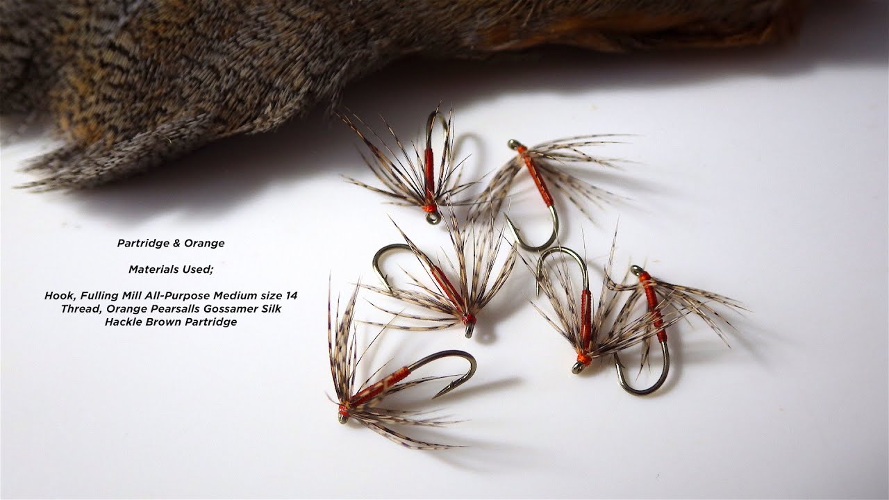 Tying the Partridge & Orange Soft Hackle/Wet Fly with Davie McPha 