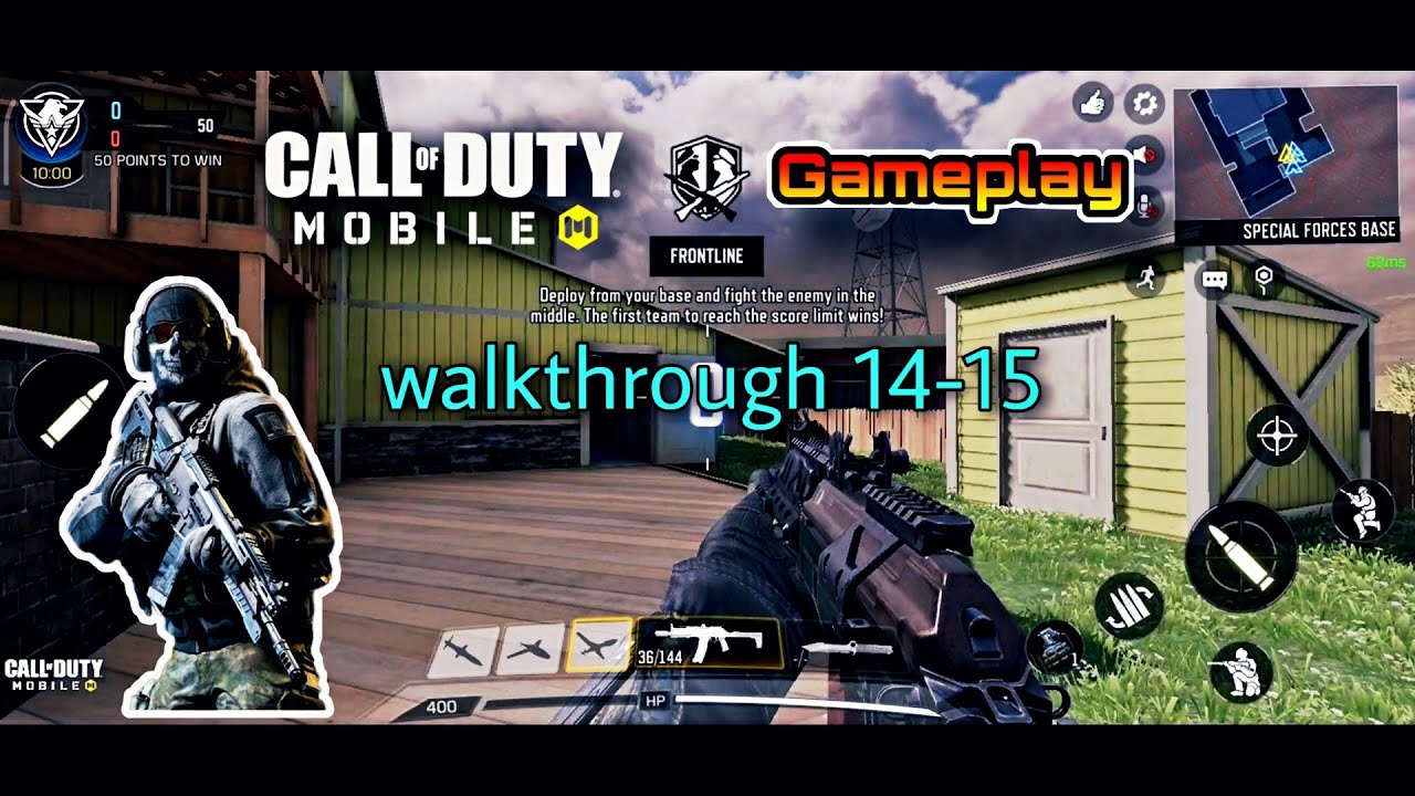 call of duty mobile gameplay | walkthrough part - 14-15 ...