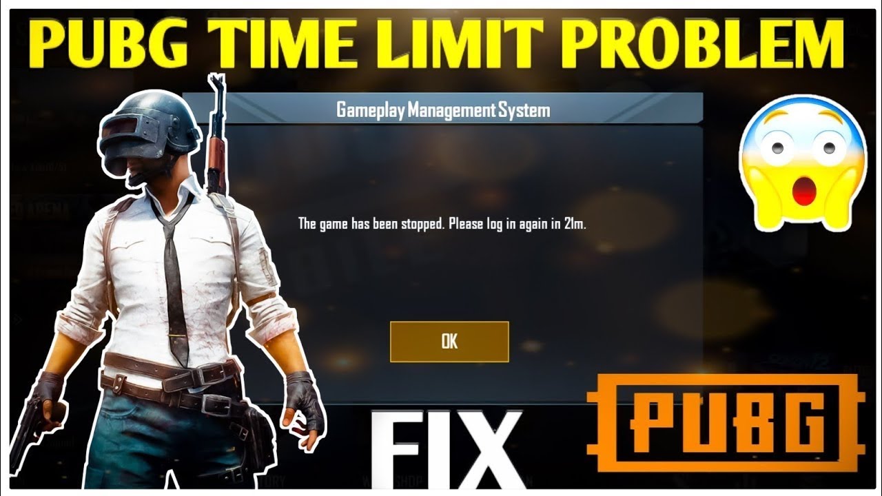 The game has been stopped fix problem permanently time limit problem