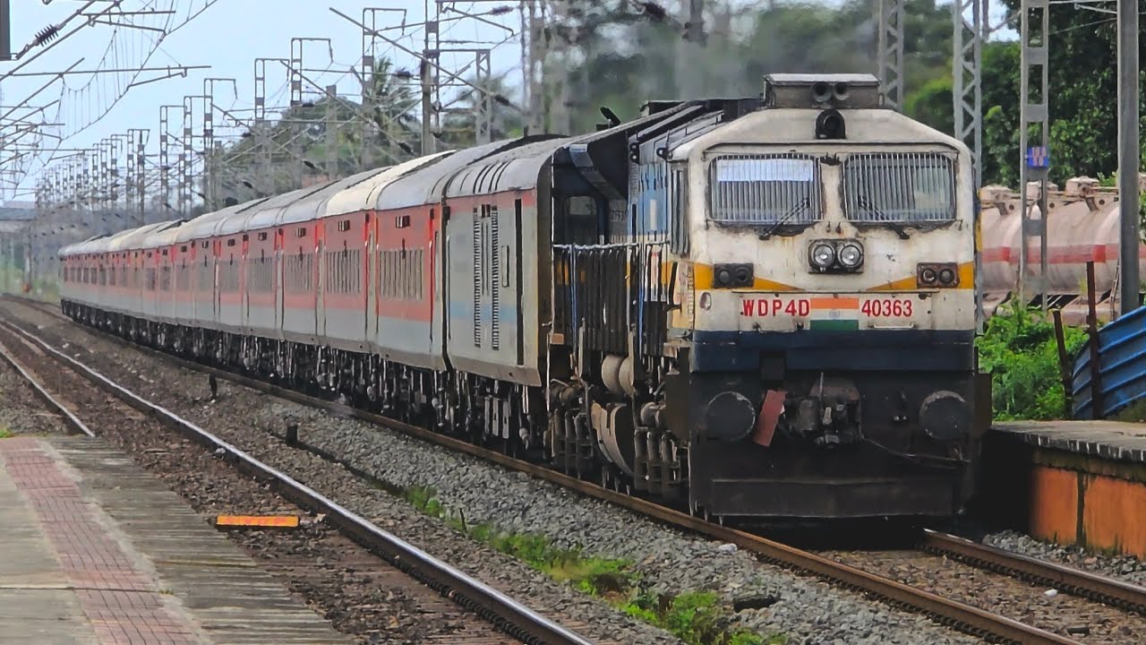 40363 BGKT WDP-4D IN CAB-1 Forward Hauling 14806 Barmer Yesvantpur Ac Express 
