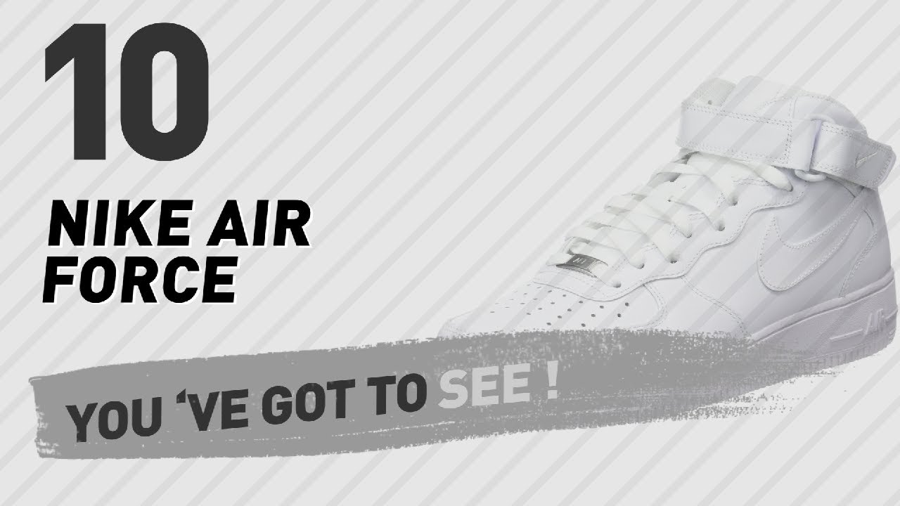 Nike Air Force, Top 10 Collection // Nike Store UK - YouTube