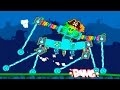 BadPiggiesHD РОБОТ СЕЛ НА ШПАГАТ! BadPiggiesHD THE ROBOT SAT DOWN ON A TWINE . A bug in the game!