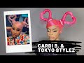 WATCH ME DO CARDI B. & TOKYO STYLEZ HAIR STYLE RECREATION