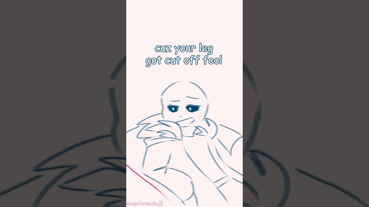 if your leg gets cut off, would it hurt?🍃