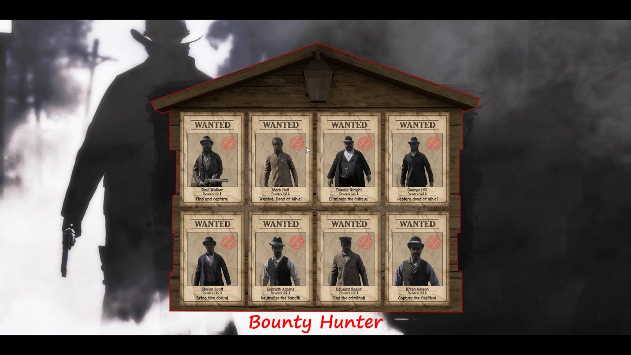 [VORP][QBRCore][REDM:RP] Bounty Hunter [by BODO]