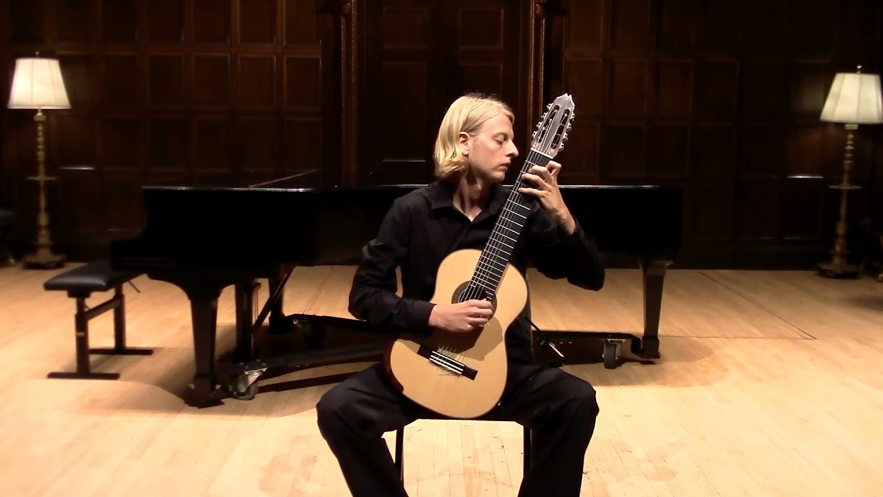 J.S. Bach for 8 String Guitar - Adagio BWV 1003