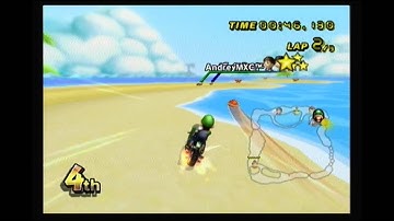 Mario Kart Wii: The last ones will be the first ones | The best good-looking beach