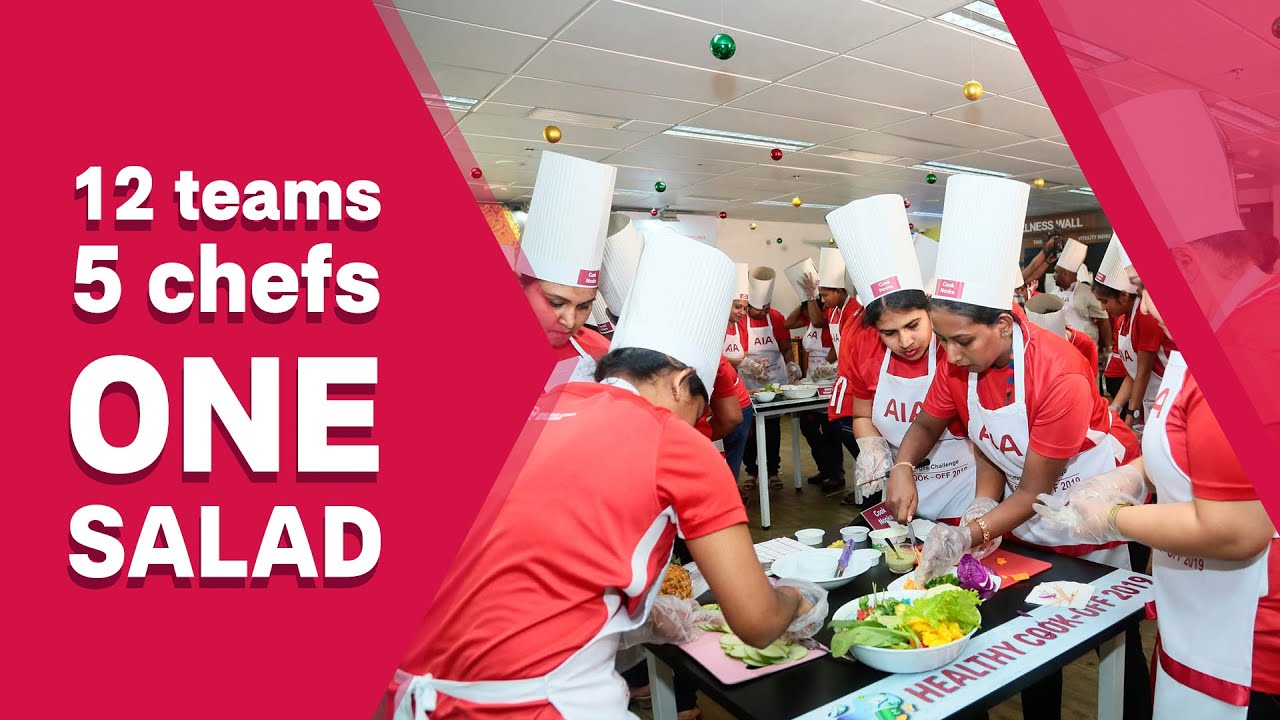 AIA Healthy Cook-off - YouTube