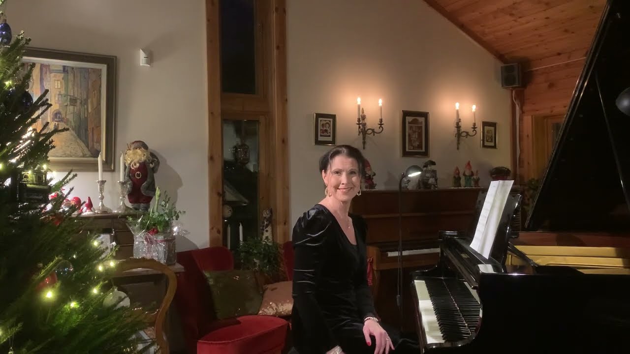 Julen är Här (Christmas is Here) Ulrika A. Rosén, piano.