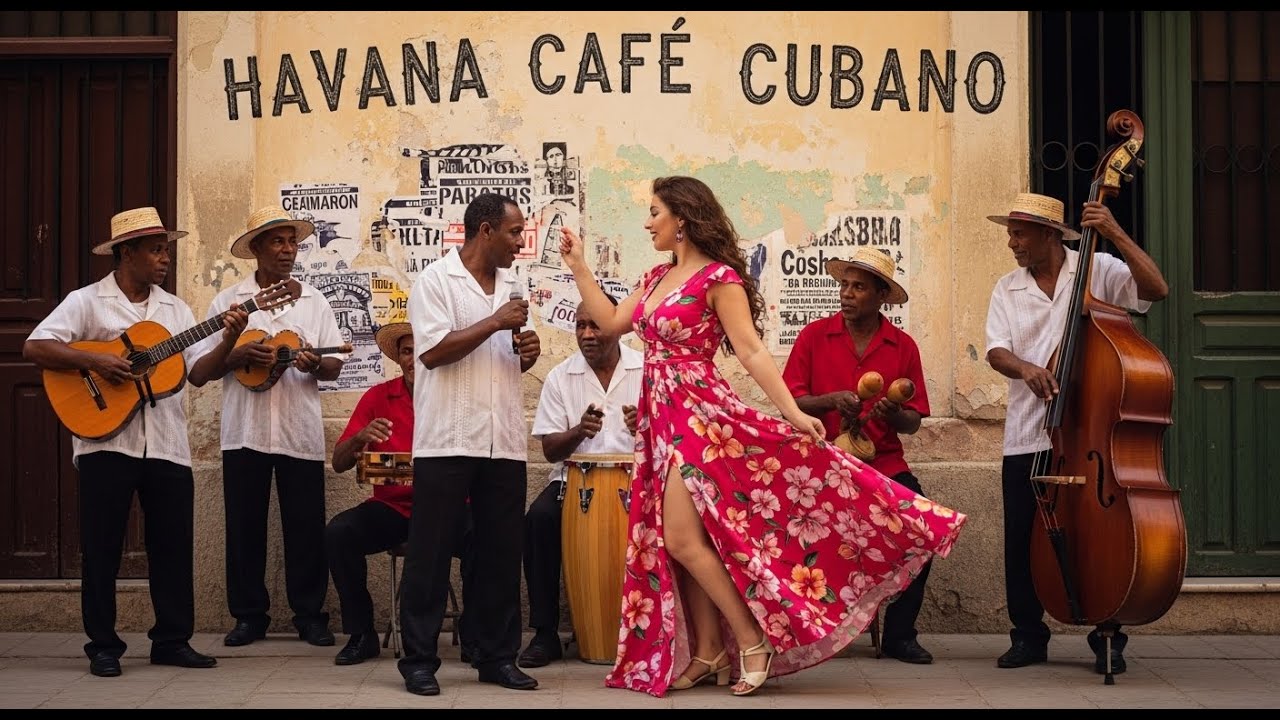 Café Cubano Music 🎷: Old Havana Charm & Vintage Café Jazz Flow • mix14