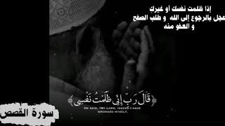 قَالَ رَبِّ إِنِّي ظَلَمْتُ نَفْسِي||رعد الكردي ||🖤🎙 screenshot 5