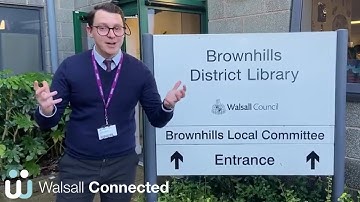 Walsall Connected launches at Brownhills Library! |  #Livestream