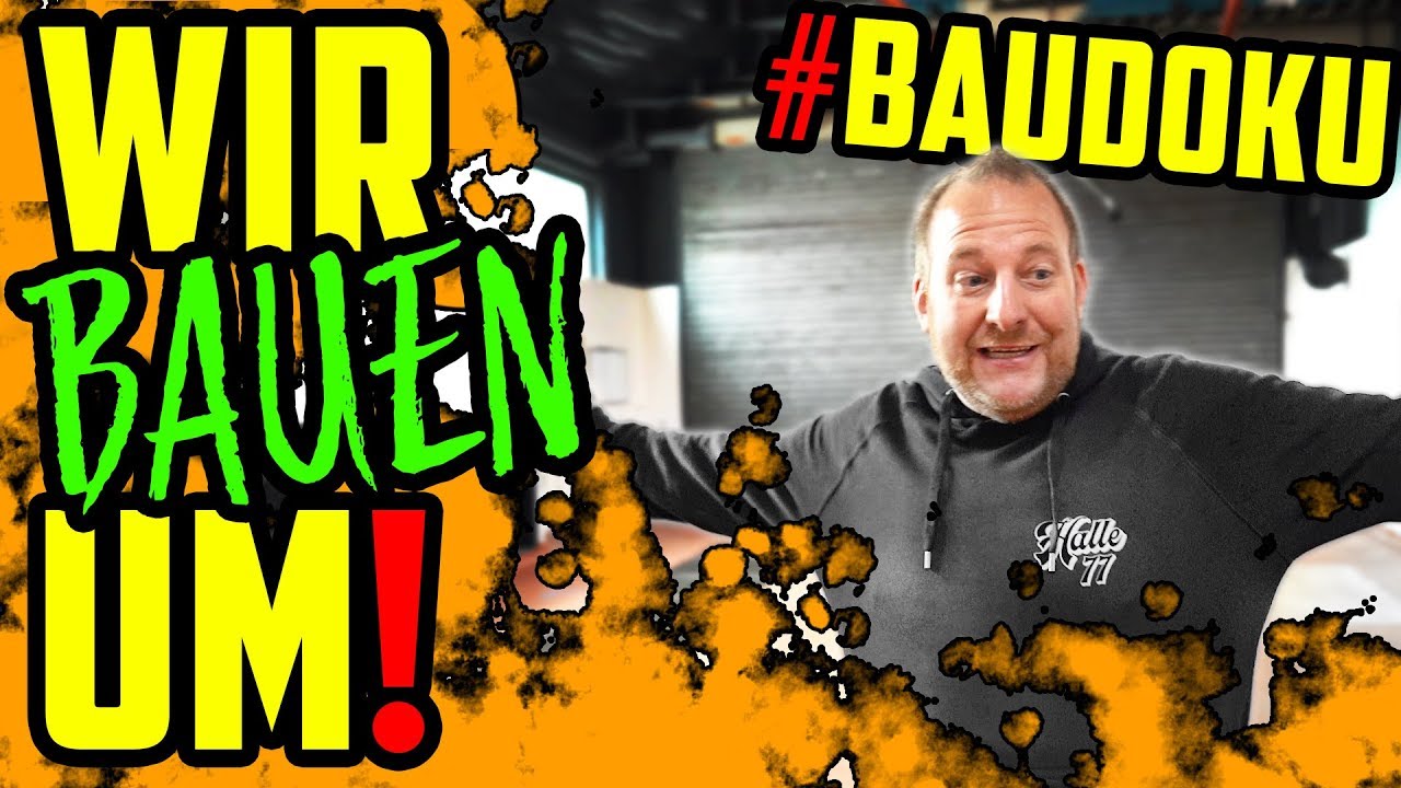 New WIR BAUEN UM! - Große Veränderungen für die Werkstatt! #BAUDOKU